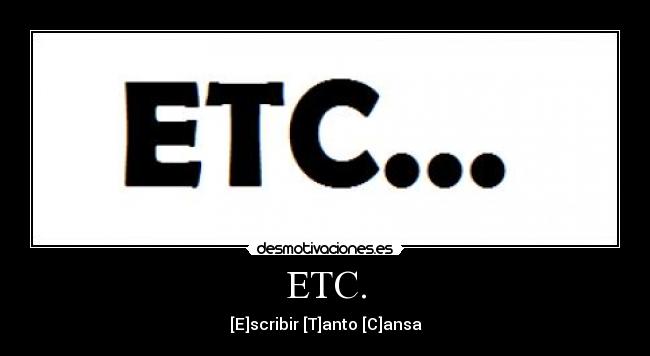 ETC. - 