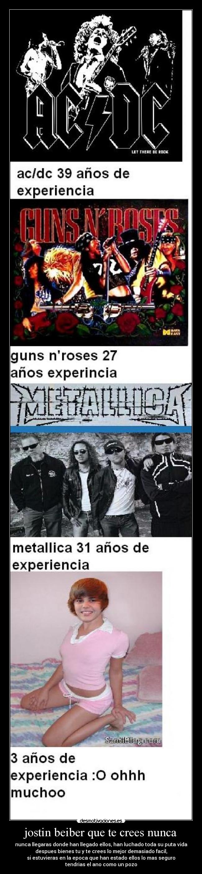carteles labuena musica que lagente sabe diferenciar buena musicaaaa viva rock heavy meta desmotivaciones