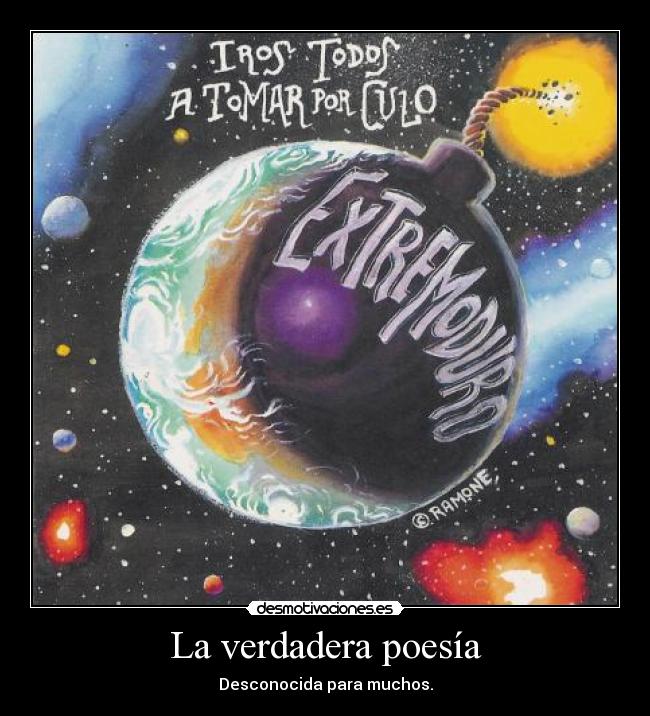 La verdadera poesía -