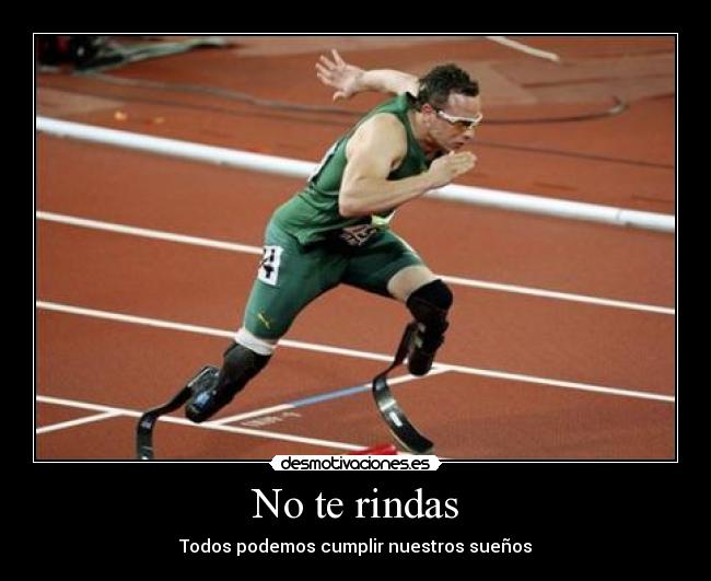No te rindas -