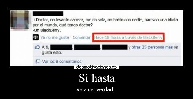 Si hasta - va a ser verdad...