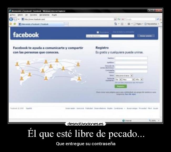 Él que esté libre de pecado... - 