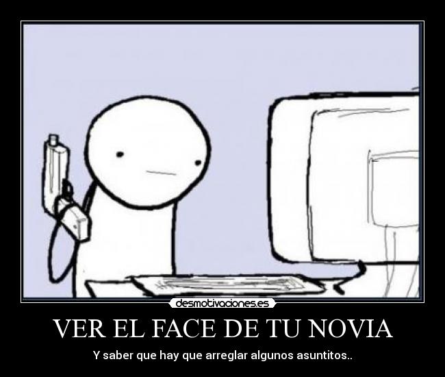 VER EL FACE DE TU NOVIA -