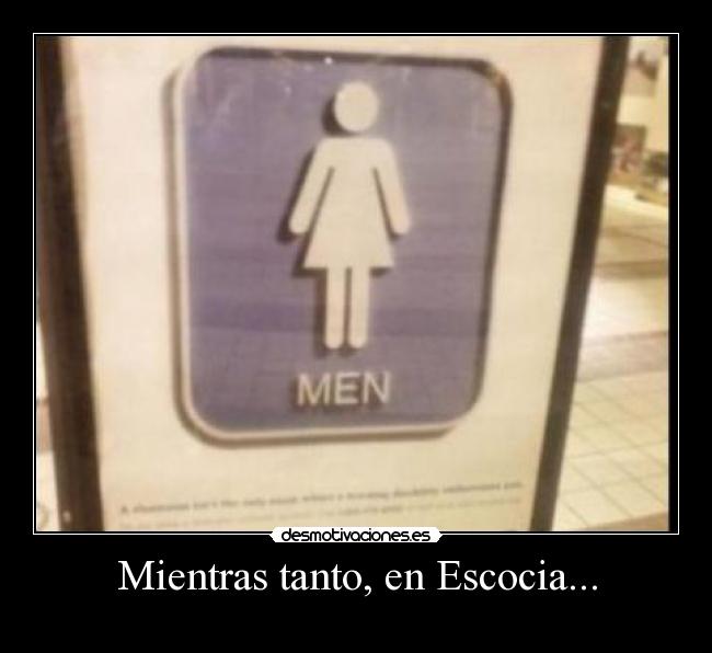 Mientras tanto, en Escocia... -