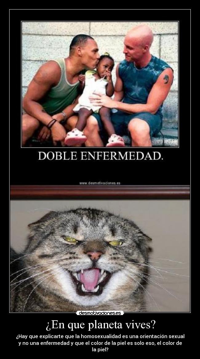 ¿En que planeta vives? -