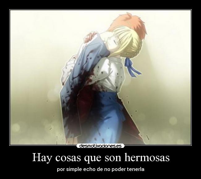 Hay cosas que son hermosas -