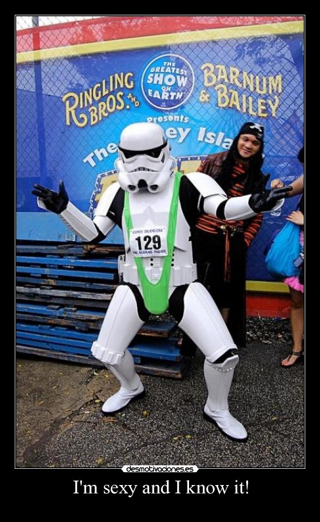 Im sexy and I know it! -