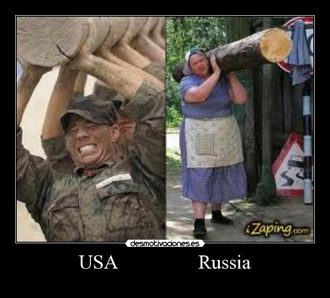 USA Russia -