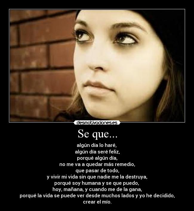Se que... - 