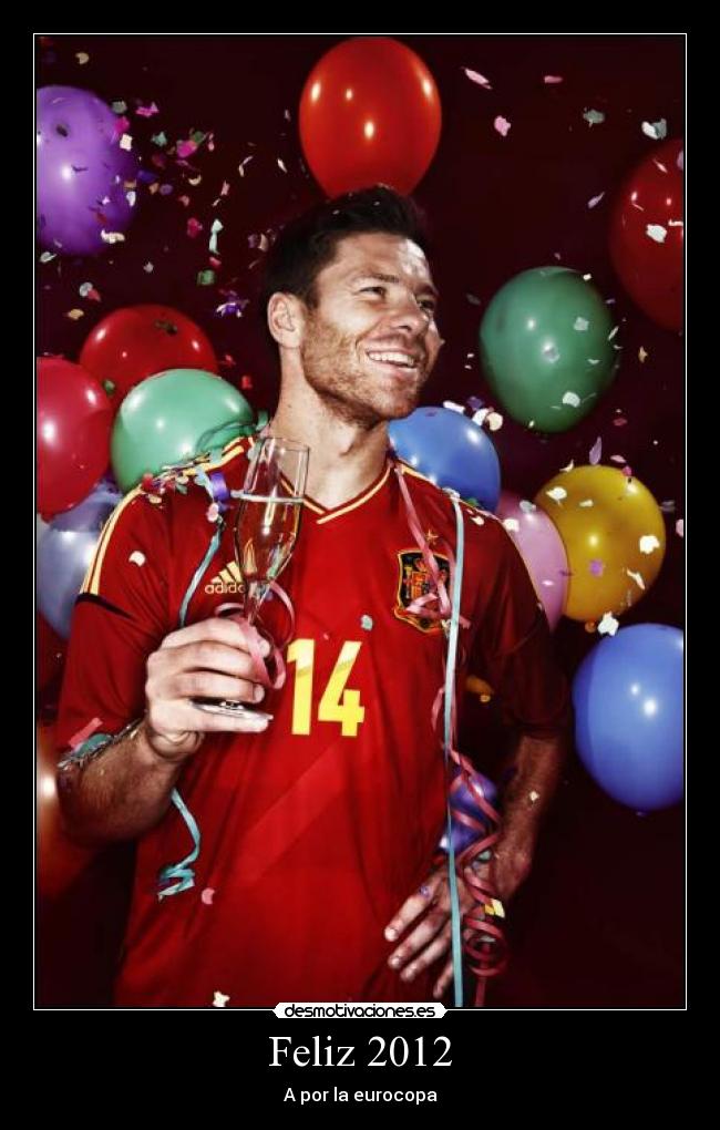 Feliz 2012 - A por la eurocopa