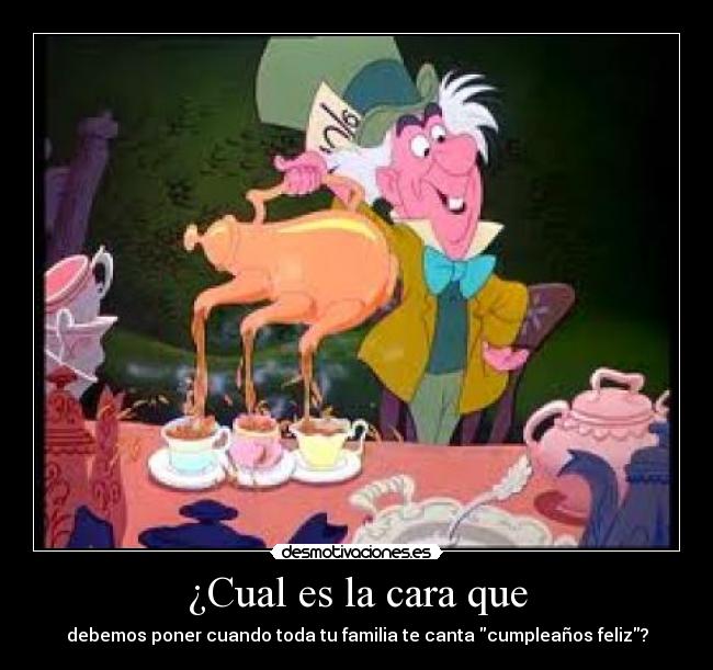 ¿Cual es la cara que - 