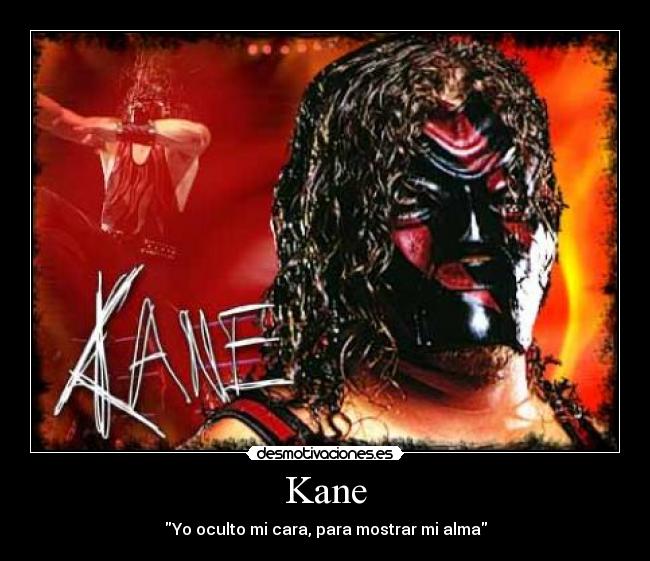 Kane - Yo oculto mi cara, para mostrar mi alma
