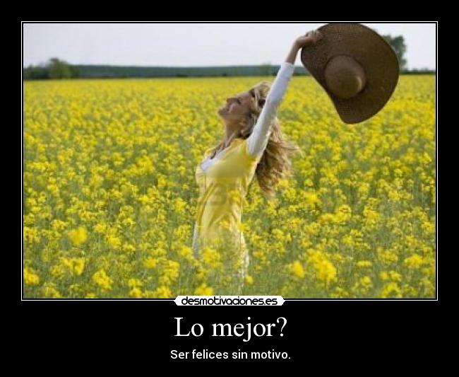 Lo mejor? - 