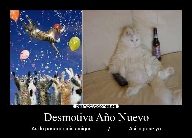 Desmotiva Año Nuevo -