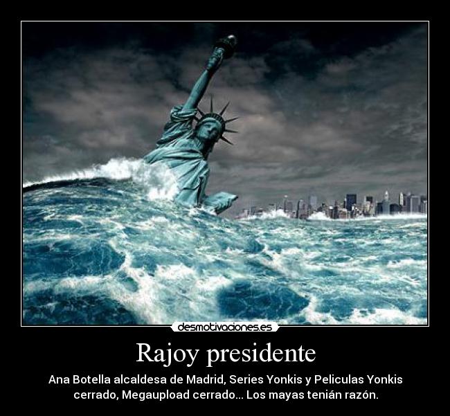 Rajoy presidente -