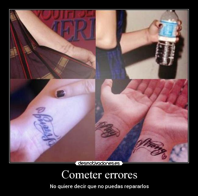 Cometer errores - 