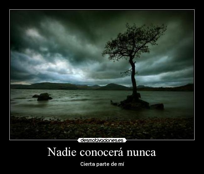 Nadie conocerá nunca - 