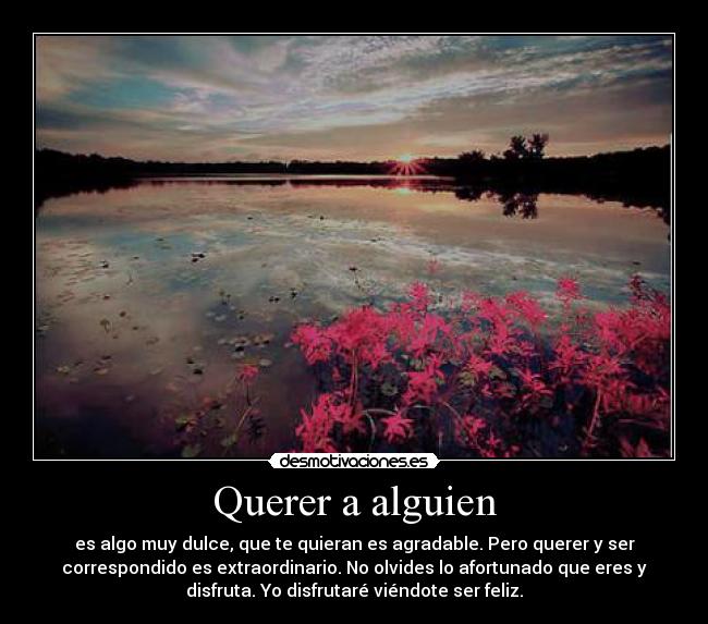 Querer a alguien -