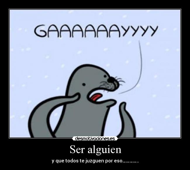 Ser alguien -