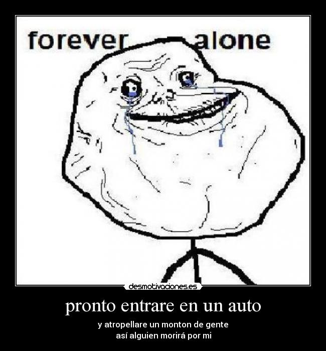 pronto entrare en un auto -