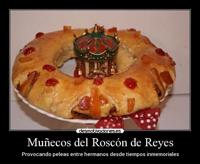 Muñecos del Roscón de Reyes -
