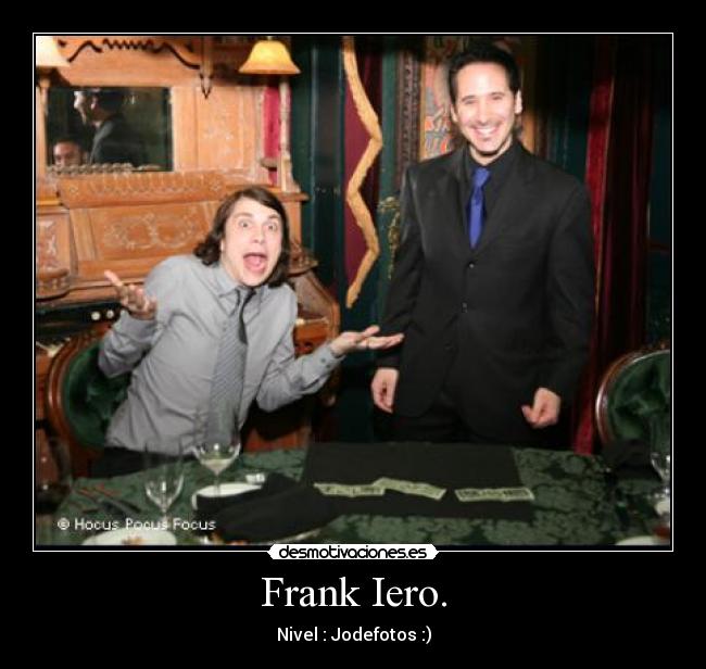 Frank Iero. - 