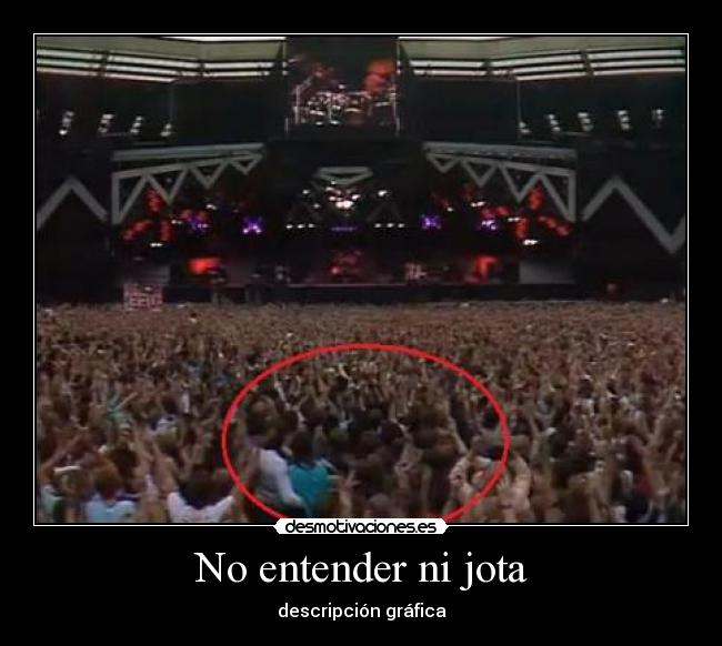 No entender ni jota -