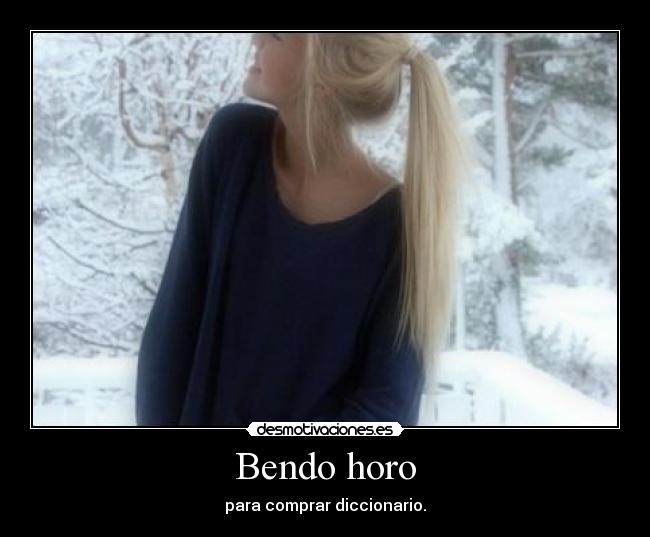Bendo horo -