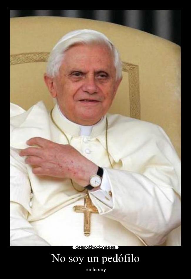 No soy un pedófilo - no lo soy