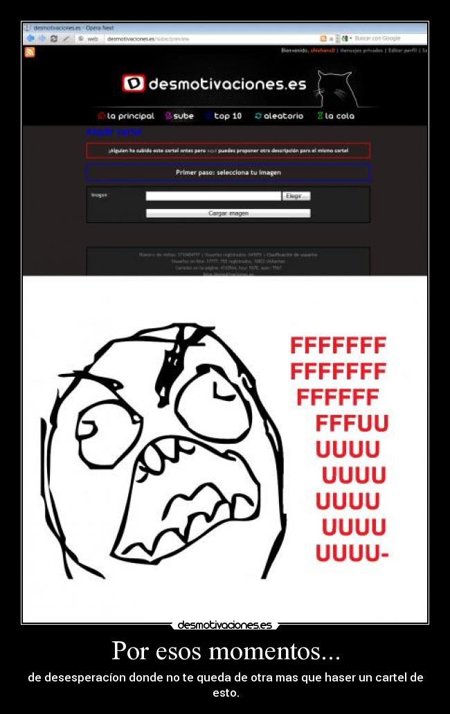 Por esos momentos... -