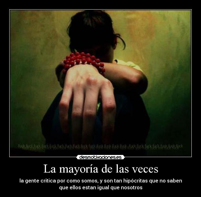 La mayoría de las veces - 