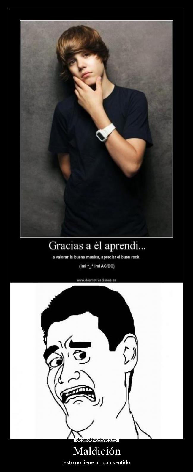 Maldición - Esto no tiene ningún sentido