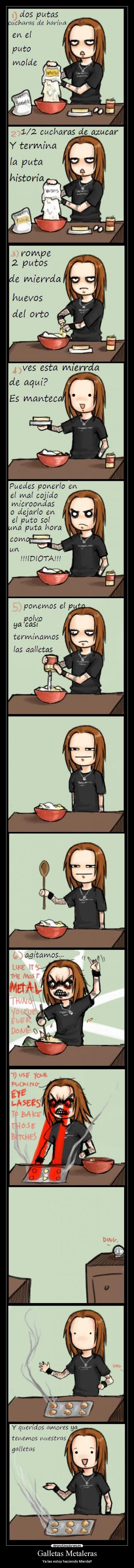 Galletas Metaleras - 