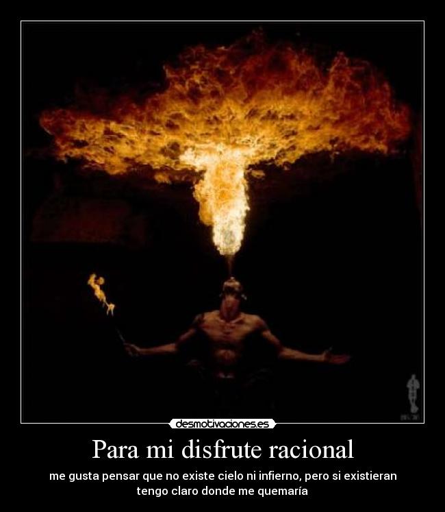 carteles nart cielo infierno demonio que llevo dentro desmotivaciones