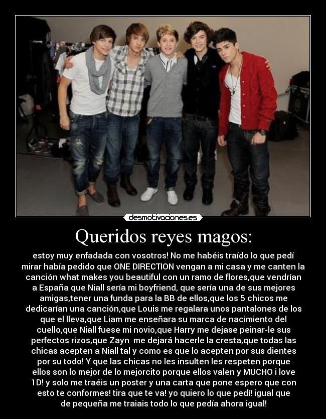 Queridos reyes magos: - 