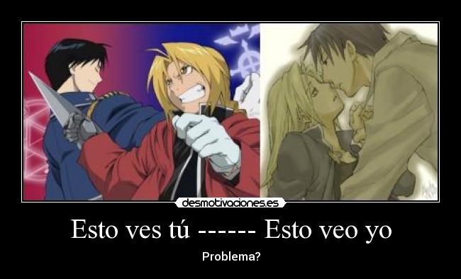 Esto ves tú ------ Esto veo yo -