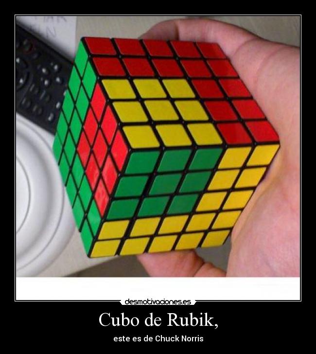 Cubo de Rubik, - 