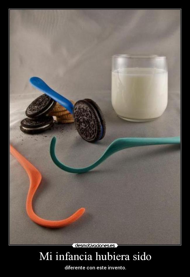 carteles infancia infancia diferente invento gibson2528 desmotivaciones