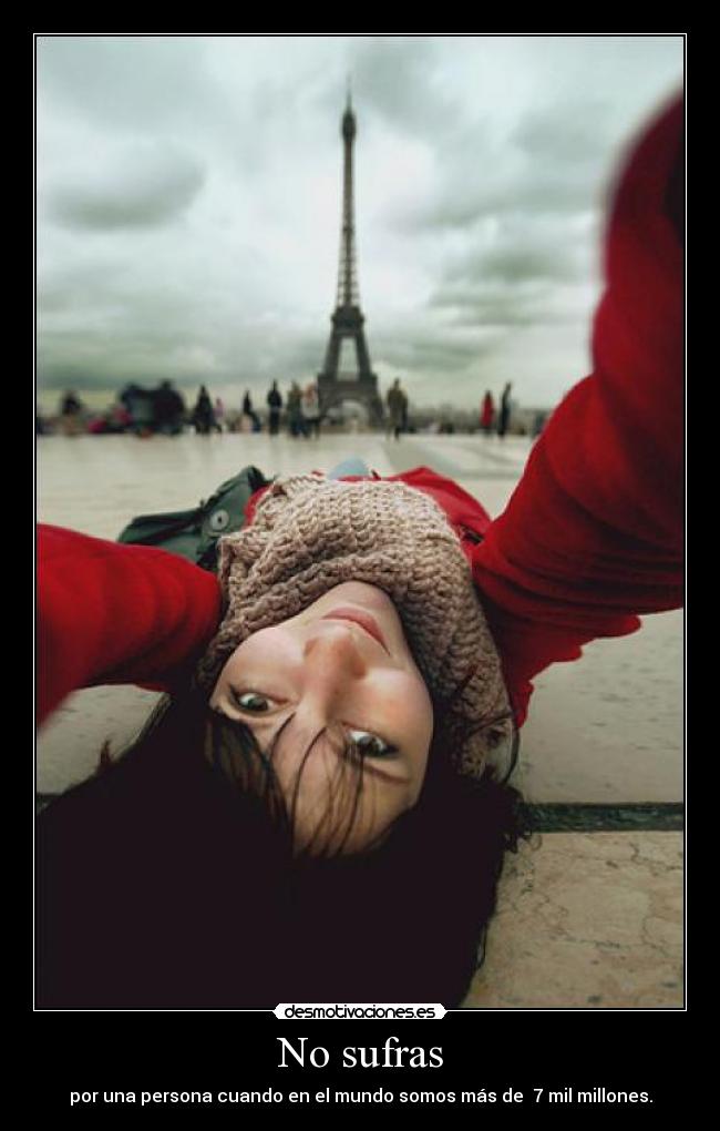 No sufras -