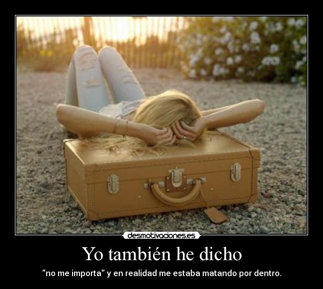 Yo también he dicho - 