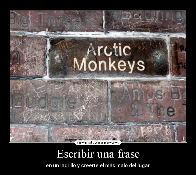 Escribir una frase -