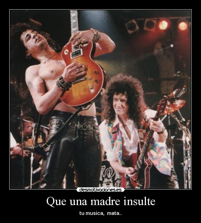 Que una madre insulte -
