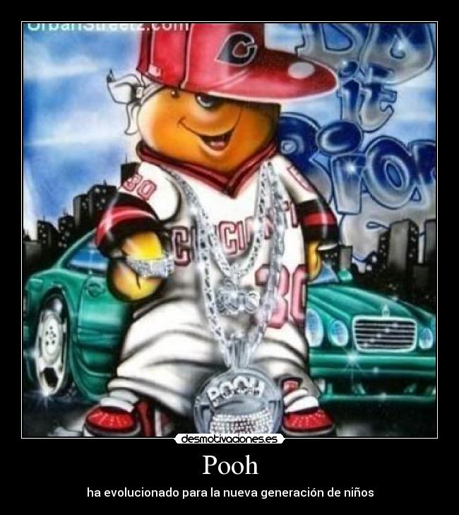 Pooh - ha evolucionado para la nueva generación de niños