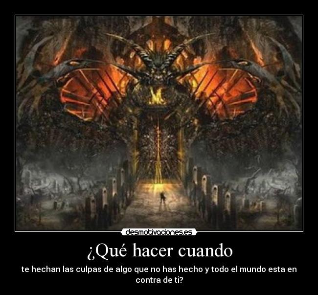 ¿Qué hacer cuando -