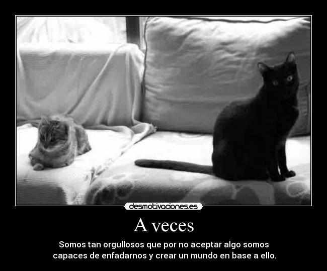 A veces -