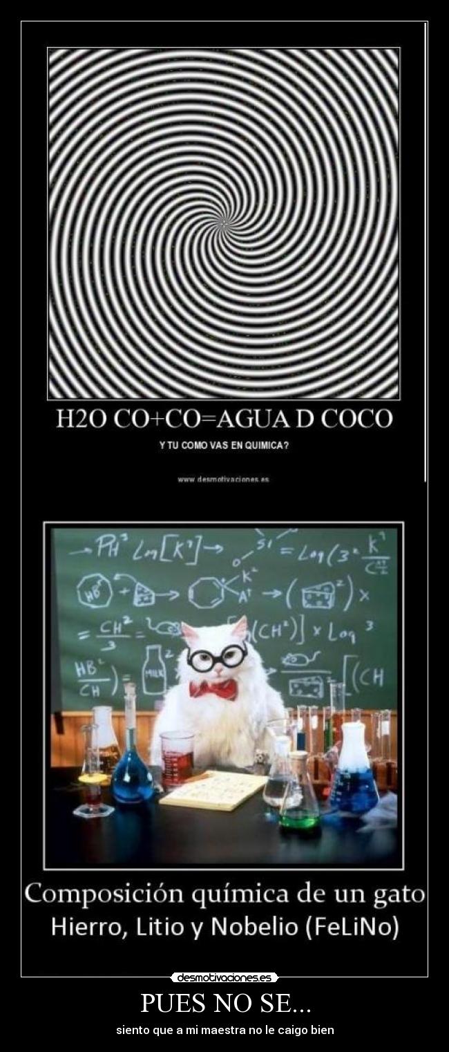 carteles quimica desmotivaciones