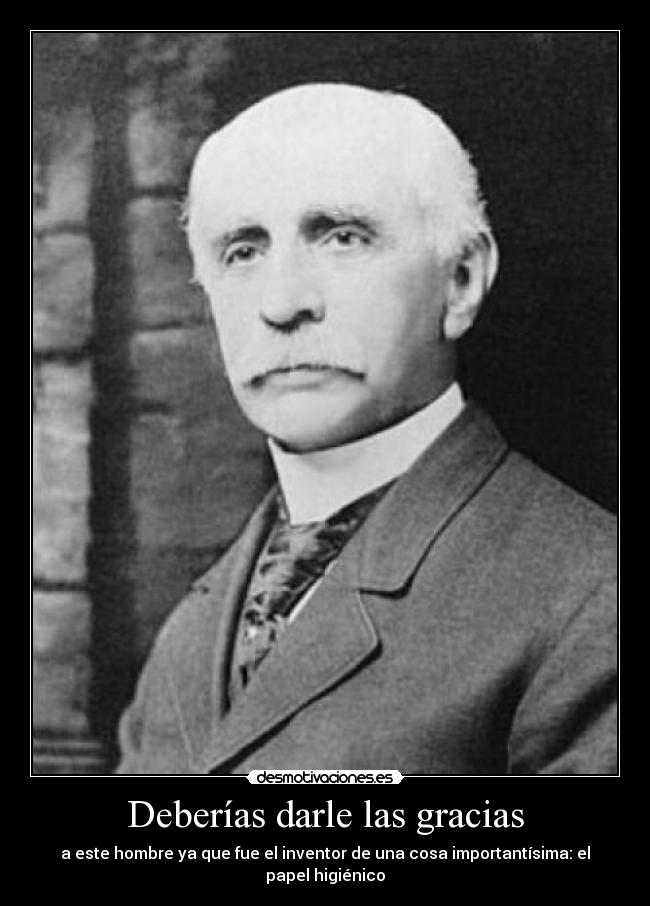 Deberías darle las gracias -