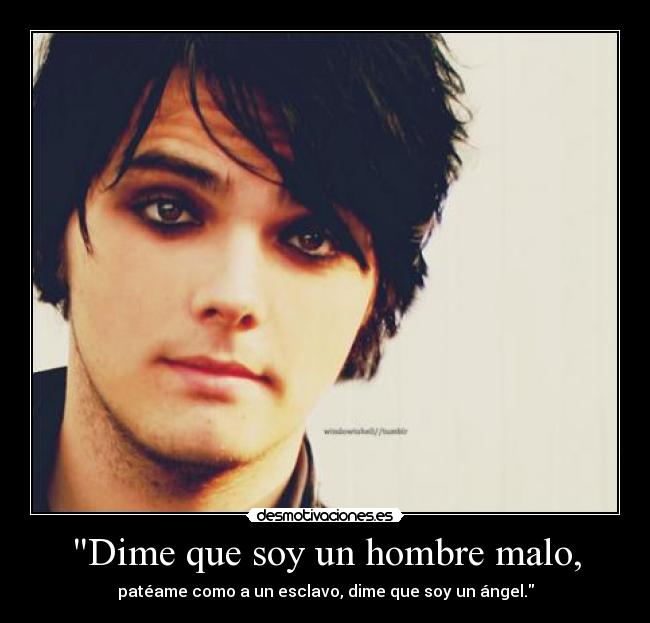carteles gerard way mcr chemical romance desmotivaciones