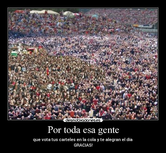 Por toda esa gente - 