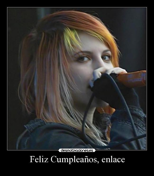 Feliz Cumpleaños, enlace -